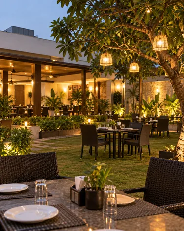 Garden restaurant