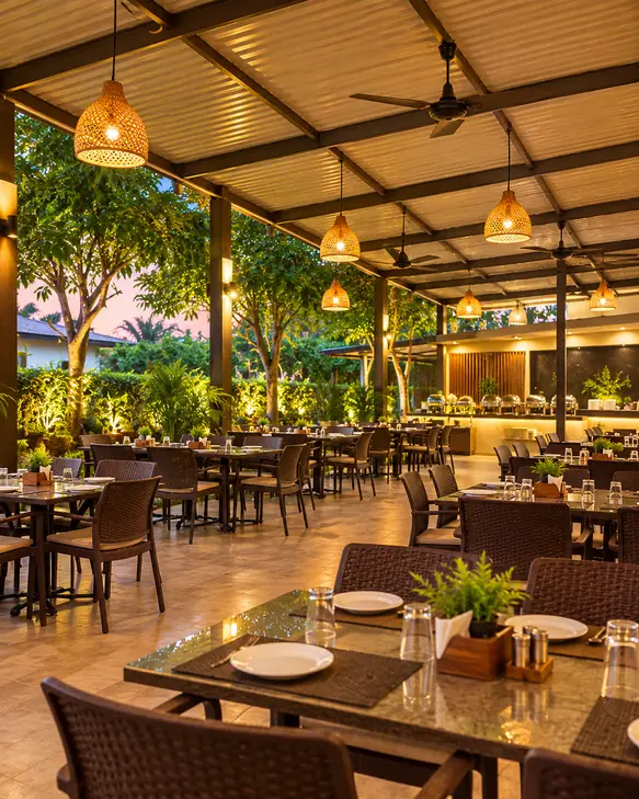 Garden restaurant