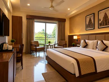Room at Hotel Swastik
